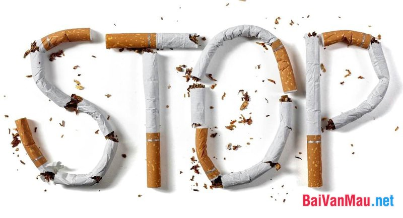 Dừng hút thuốc lá