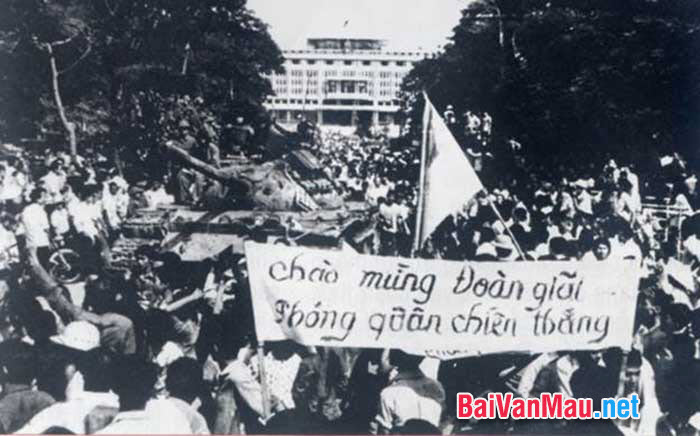 Ngày 30 tháng 4 năm 1975 là ngày trọng đại trong lịch sử của dân tộc